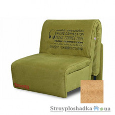 Кресло-кровать Novelty Elegant, 100х201 см, ткань София, ППУ, light-brown