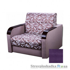 Кресло-кровать Novelty Фаворит, 80х201 см, ткань София, ППУ, plum