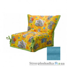Кресло-кровать Novelty СМС, 100х200 см, ткань София, ППУ, aqua