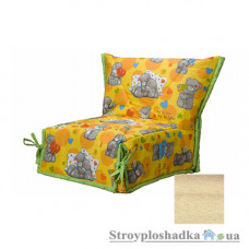 Кресло-кровать Novelty СМС, 100х200 см, ткань София, ППУ, beige