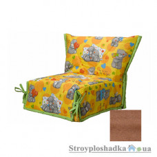 Кресло-кровать Novelty СМС, 80х200 см, ткань София, ППУ, cappuccino
