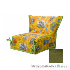 Кресло-кровать Novelty СМС, 100х200 см, ткань София, ППУ, grass
