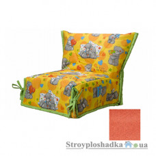 Кресло-кровать Novelty СМС, 80х200 см, ткань София, ППУ, sienna