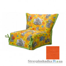 Кресло-кровать Novelty СМС, 100х200 см, ткань София, ППУ, terracotta