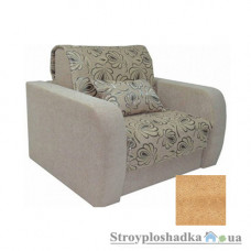 Кресло-кровать Novelty Соло, 80х201 см, ткань София, ППУ, light-brown