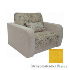 Кресло-кровать Novelty Соло, 80х201 см, ткань София, ППУ, mustard