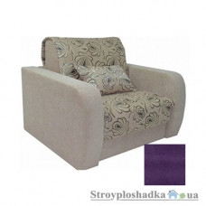Кресло-кровать Novelty Соло, 80х201 см, ткань София, ППУ, plum