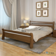 Ліжко Arbor Drev Соната, 120х190 см, бук, горіх