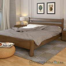 Ліжко Arbor Drev Венеція, 90х200 см, сосна, горіх