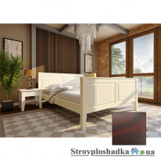 Кровать ЧДК Глория с высоким изножьем, 140х200 см, махонь 