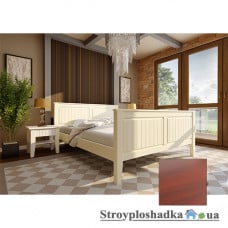 Кровать ЧДК Глория с высоким изножьем, 140х200 см, яблоня 