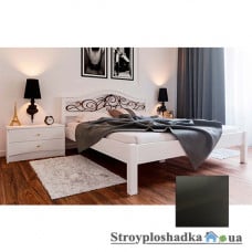 Ліжко ЧДК Італія з ковкою, 140х200 см, венге