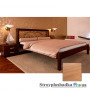 Ліжко ЧДК Модерн з ковкою, 160х200 см, вільха