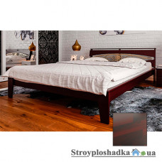 Ліжко ЧДК Венеція з ковкою, 140х200 см, махонь
