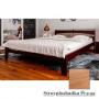 Кровать ЧДК Венеция с ковкой, 160х200 см, ольха 