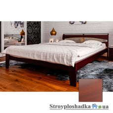 Кровать ЧДК Венеция с ковкой, 140х200 см, яблоня 