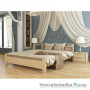 Кровать Эстелла Афина, 160х200 см, массив бук, 102 натуральный бук