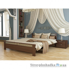 Кровать Эстелла Афина, 180х200 см, массив бук, 108 каштан