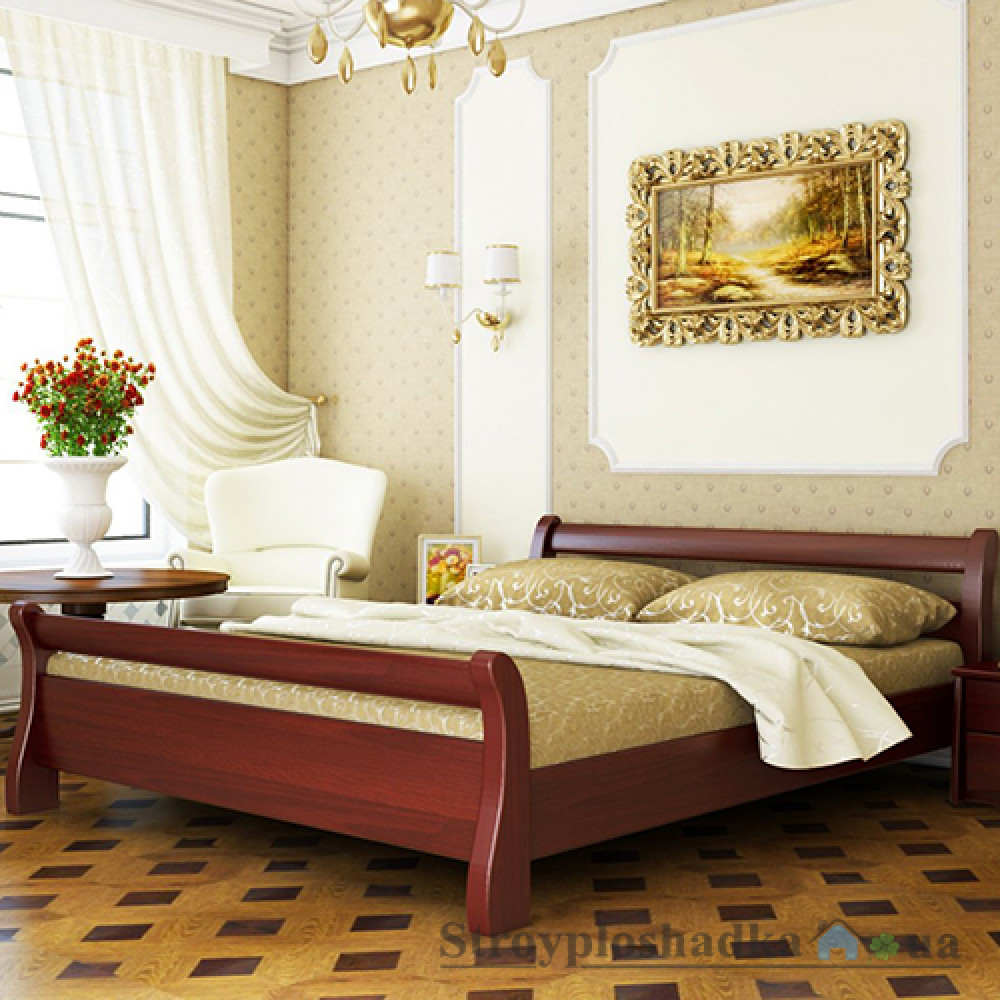 Кровать Эстелла Диана, 160х200 см, щит бук, 104 махонь