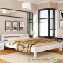 Ліжко Естелла Рената, 90х200 см, масив бук, 107 білий