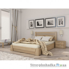 Ліжко Естелла Селена, 160х200 см, щит бук, 102 натуральний бук