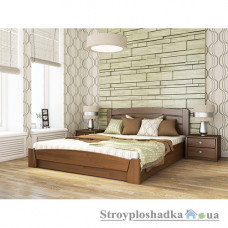 Ліжко Естелла Селена Аурі, 140х200 см, щит бук, 103 світлий горіх