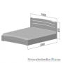 Кровать Эстелла Селена Аури, 160х200 см, массив бук, 107 белый