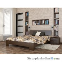 Кровать Эстелла Титан, 160х200 см, массив бук, 101 темный орех