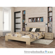 Ліжко Естелла Титан, 180х200 см, щит бук, 102 натуральний бук