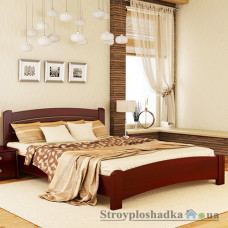 Ліжко Естелла Венеція Люкс, 120х200 см, масив бук, 104 махонь