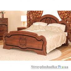 Кровать Мебель Сервис Бароко, 175х105х206.5 см, ЛДСП/МДФ, вишня портофино 