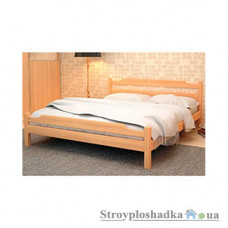 Ліжко Мікс-меблі Ольга, 160х75х200 см, дерево - вільха, горіх 