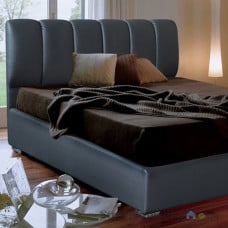 Ліжко Novelty Олімп, 180х200 см, шкірозам Boom 12