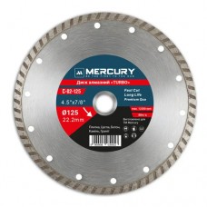 Алмазный диск TURBO ø125 MERCURY (С-02-125)