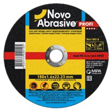 Круг отрезной NovoAbrasive Profi 41 180х1.6х22.23 мм, по металлу