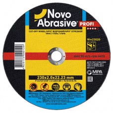 Круг отрезной NovoAbrasive Profi 41 230х2.0х22.23 мм, по металлу