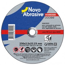 Круг відрізний NovoAbrasive Standard 41 230*2,5*22.23 мм, по металу