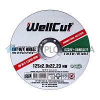 Круг отрезной WELL CUT 125х2,0 мм