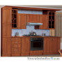 Кухонный модуль Мебель Сервис Оля, верхний шкаф-витрина 80 см, яблоня