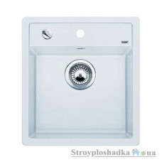 Кухонна мийка Blanco Dalago 45, з клапаном-автоматом, біла (517160)