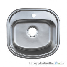 Кухонна мийка Platinum 4947, товщина 0.8 мм, декор