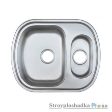 Кухонна мийка Platinum 6049D, товщина 0.8 мм, декор