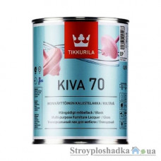 Лак меблевий Tikkurila Kiva, глянсовий, акриловий, 0.9 л