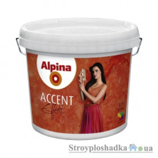 Лазур Alpina Accent Effekt, з пластівцями, для колеровки, 2.5 л