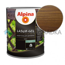 Лазурь для дерева Alpina Lasur-Gel, палисандр, 0.75 л