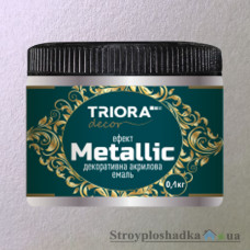 Эмаль акриловая декоративная Triora с эффектом Metallic, хамелеон, 0.1 кг