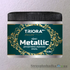 Эмаль акриловая декоративная Triora с эффектом Metallic, хамелеон, 0.4 кг