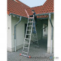 Лестница универсальная двухсекционная Krause Dubilo 2x9 120571, алюминиевая, переносимая нагрузка - 150 кг
