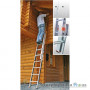 Лестница универсальная двухсекционная Krause Fabilo 2x15 120564, алюминиевая, переносимая нагрузка - 150 кг