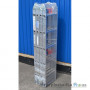 Лестница шарнирная (трансформер) Krause Multi Matic 4x5 120731, алюминиевая, переносимая нагрузка - 150 кг